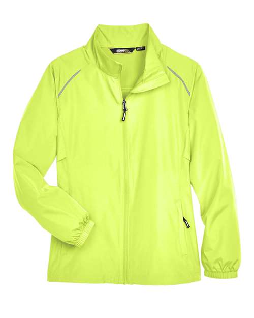 Women's Techno Lite Motivate Unlined Lightweight Jacket - Safety Yellow Front