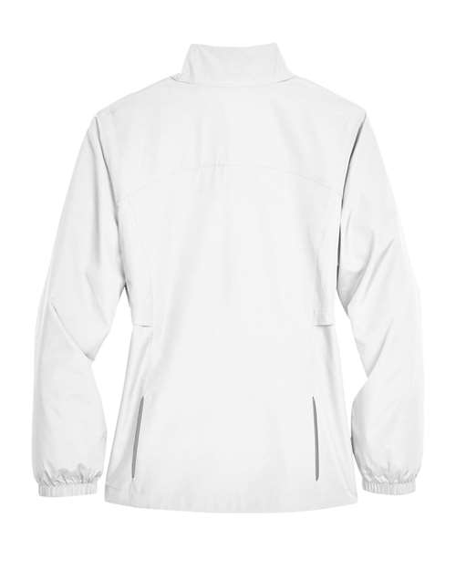Women's Techno Lite Motivate Unlined Lightweight Jacket - White Back
