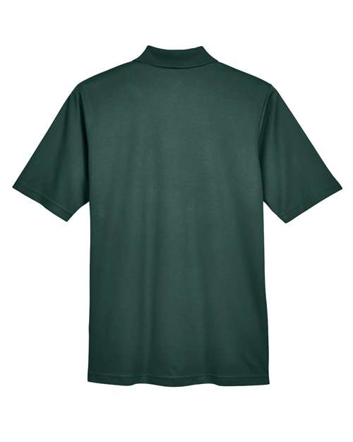 Men's Origin Performance Piqué Polo with Pocket - Forest Back