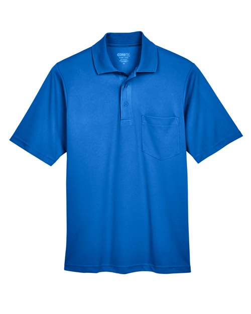 Men's Origin Performance Piqué Polo with Pocket - True Royal Front