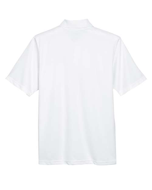 Men's Origin Performance Piqué Polo with Pocket - White Back