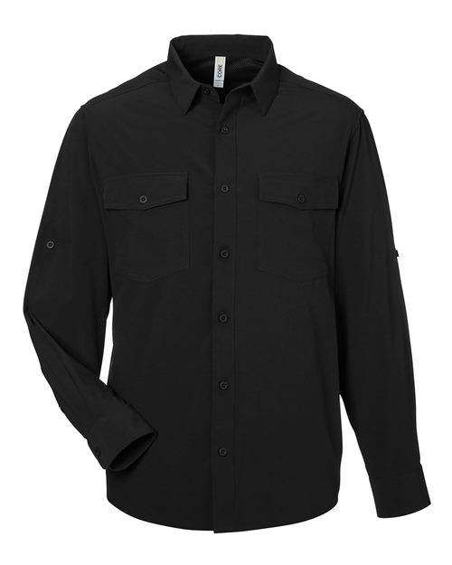 Men's Ultra UVP® Marina Shirt - Black Front