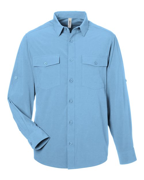 Men's Ultra UVP® Marina Shirt - Columbia Blue Front