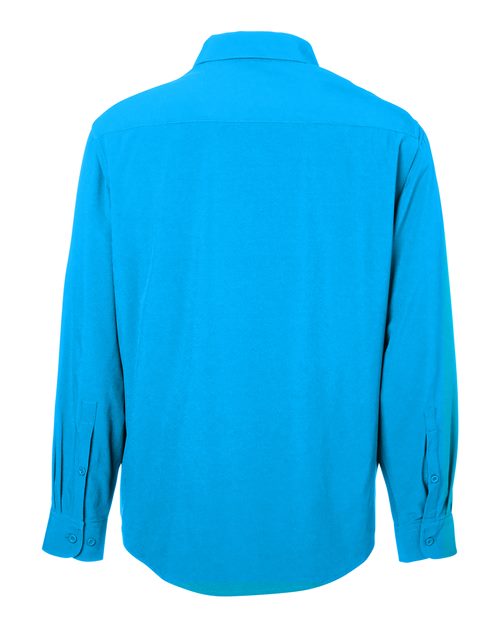 Men's Ultra UVP® Marina Shirt - Electric Blue Back