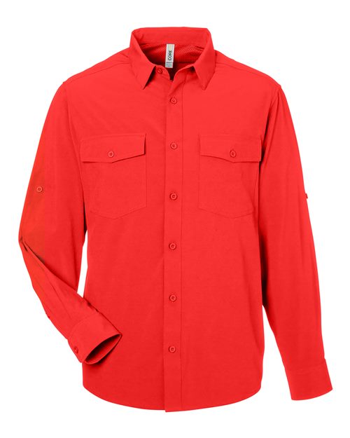 Men's Ultra UVP® Marina Shirt - Marina Red Front
