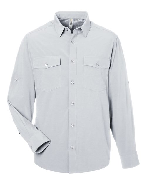 Men's Ultra UVP® Marina Shirt - Platinum Front