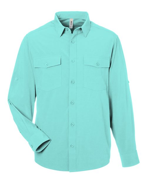 Men's Ultra UVP® Marina Shirt - Sea Glass Front