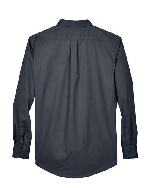 Men's Operate Twill Dress Shirt - Carbon Back