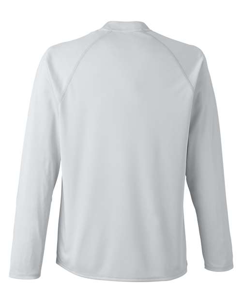 Unisex Ultra UVP™ Marina Raglan Long Sleeve T-Shirt - Platinum Back
