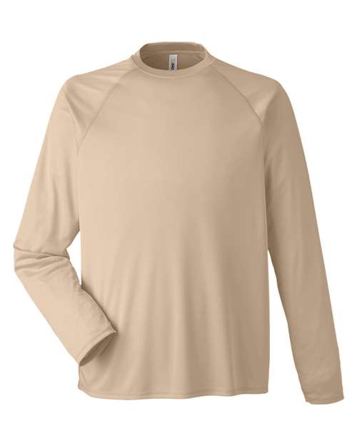 Unisex Ultra UVP™ Marina Raglan Long Sleeve T-Shirt - Stone Front