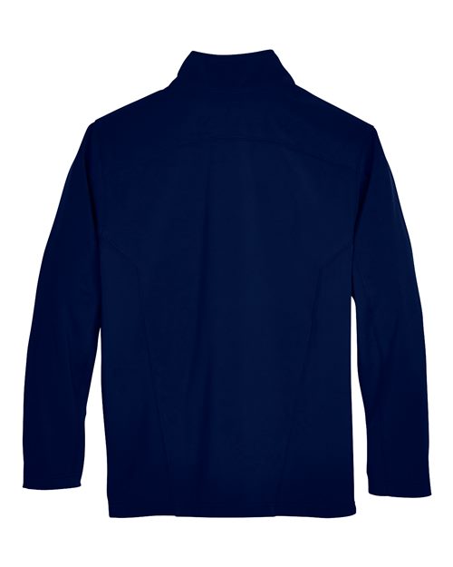 Men's Cruise Two-Layer Fleece Bonded Soft Shell Jacket - Classic Navy Back