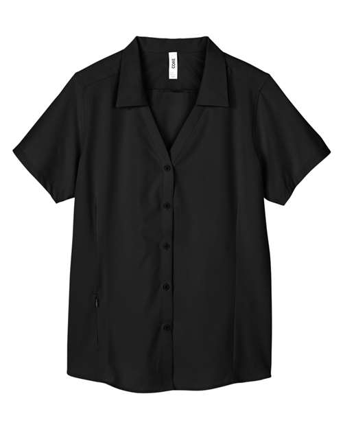 Women's Ultra UVP® Marina Shirt - Black Front