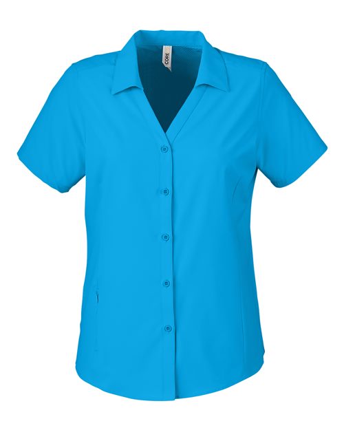 Women's Ultra UVP® Marina Shirt - Electric Blue Front