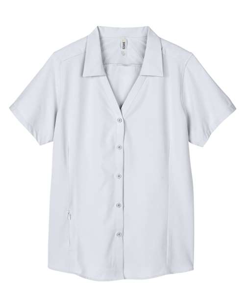 Women's Ultra UVP® Marina Shirt - Platinum Front