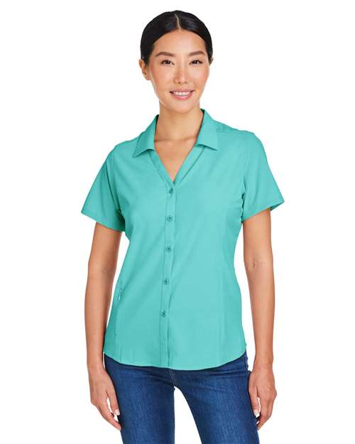 Women's Ultra UVP® Marina Shirt - Sea Glass Front