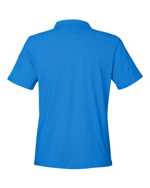 Women's Crownlux Performance® Geo Polo - French Blue/ Crystal Blue Back
