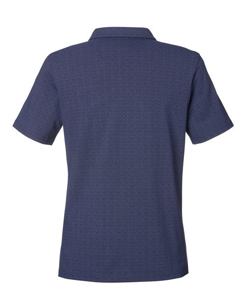 Women's Crownlux Performance® Geo Polo - Navy/ French Blue Back
