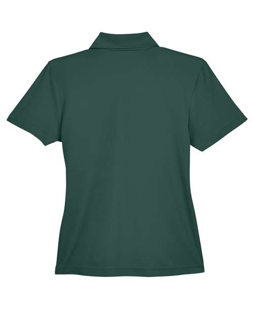 Women's Origin Performance Piqué Polo with Pocket - Forest Back