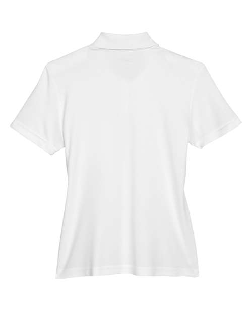Women's Origin Performance Piqué Polo with Pocket - White Back