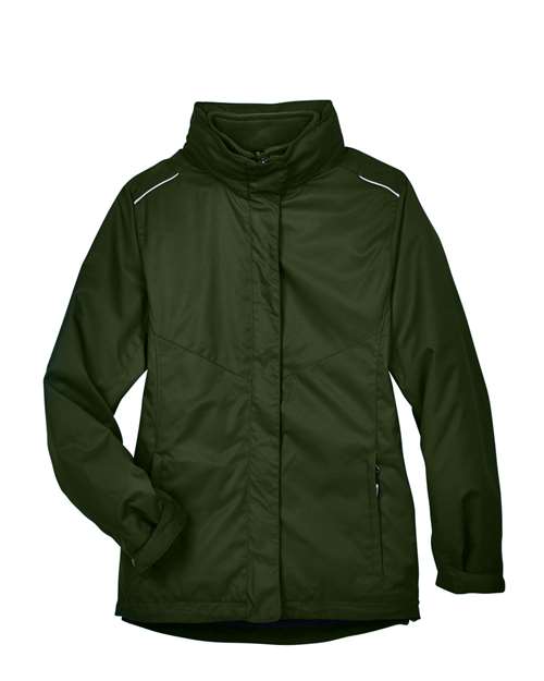 Women's 3-in-1 Jacket with Fleece Liner - Forest Front