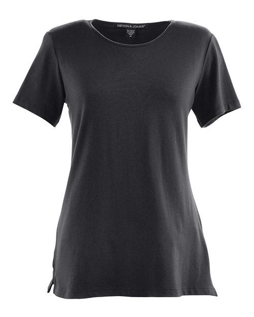 Women's Perfect Fit™ Shell T-Shirt - Black Front