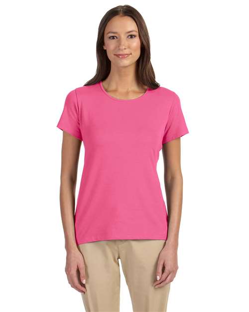 Women's Perfect Fit™ Shell T-Shirt - Charity Pink Front
