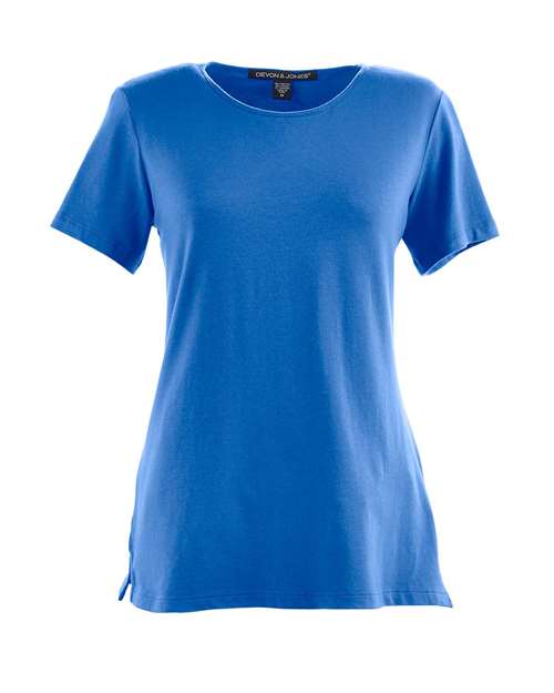 Women's Perfect Fit™ Shell T-Shirt - French Blue Front