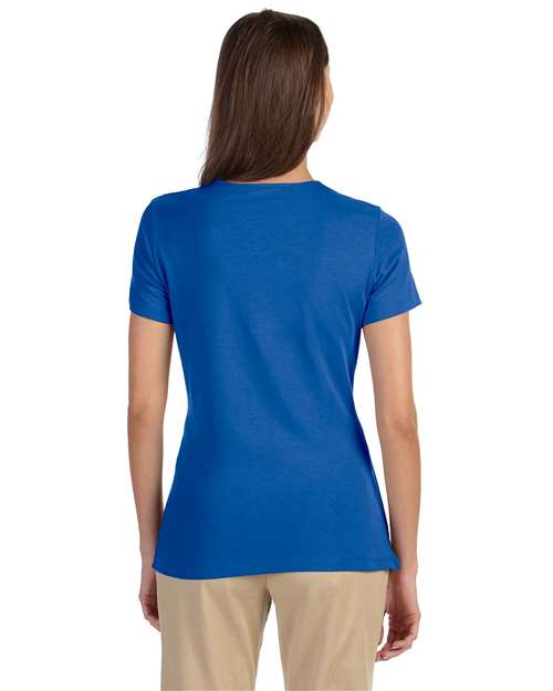 Women's Perfect Fit™ Shell T-Shirt - French Blue Back