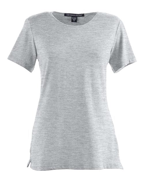 Women's Perfect Fit™ Shell T-Shirt - Grey Heather Front