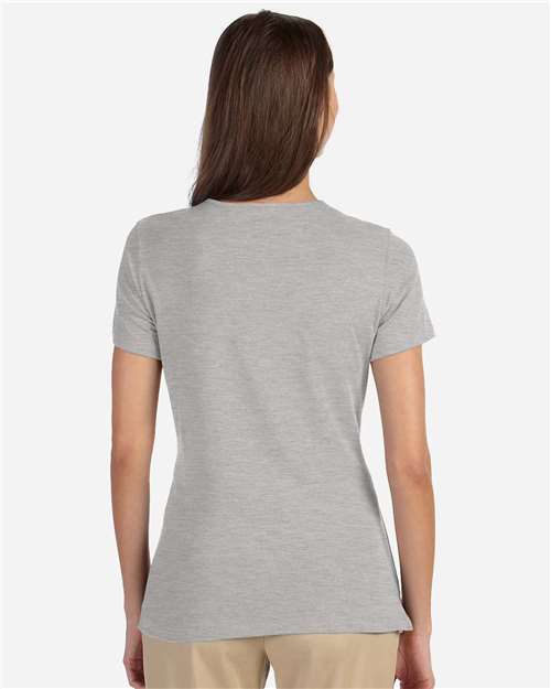 Women's Perfect Fit™ Shell T-Shirt - Grey Heather Back