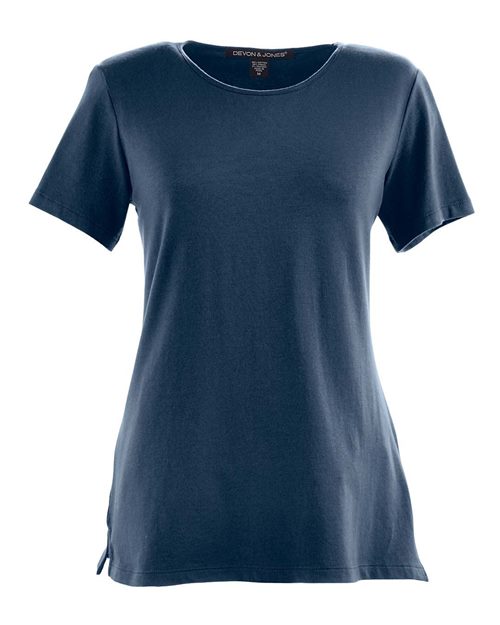 Women's Perfect Fit™ Shell T-Shirt - Navy Front