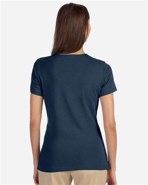 Women's Perfect Fit™ Shell T-Shirt - Navy Back