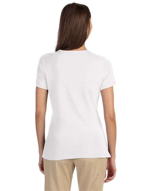 Women's Perfect Fit™ Shell T-Shirt - White Back