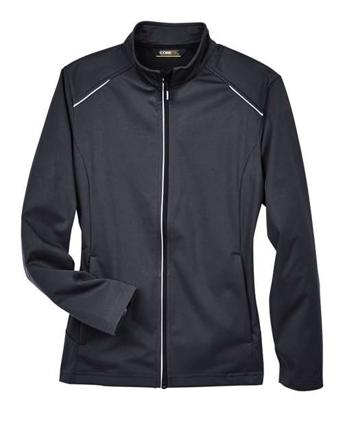 Women's Techno Lite Three-Layer Knit Tech-Shell - Black Front
