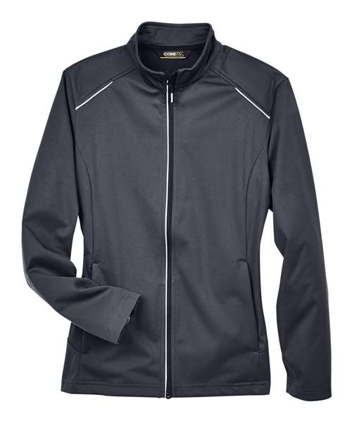 Women's Techno Lite Three-Layer Knit Tech-Shell - Carbon Front