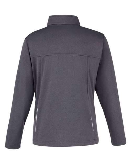 Women's Techno Lite Three-Layer Knit Tech-Shell - Carbon Heather Back