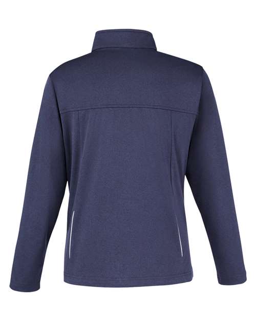 Women's Techno Lite Three-Layer Knit Tech-Shell - Classic Navy Heather Back
