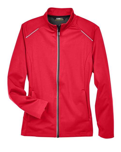 Women's Techno Lite Three-Layer Knit Tech-Shell - Classic Red Front