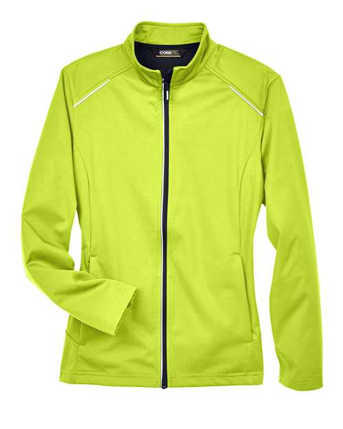 Women's Techno Lite Three-Layer Knit Tech-Shell - Safety Yellow Front