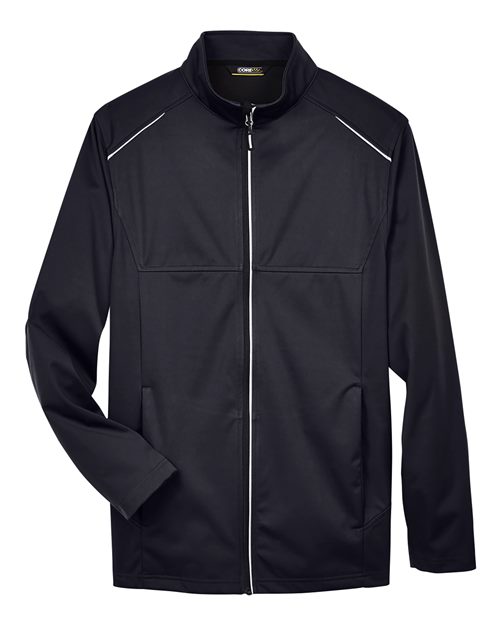 Men's Techno Lite Three-Layer Knit Tech-Shell - Black Front