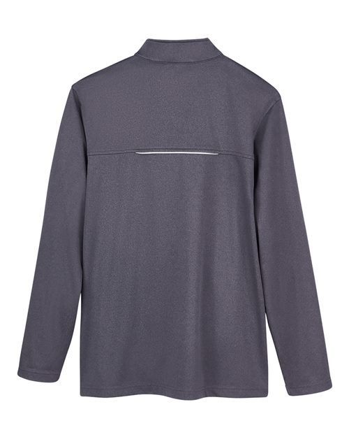Men's Techno Lite Three-Layer Knit Tech-Shell - Carbon Heather Back