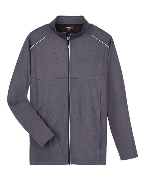 Men's Techno Lite Three-Layer Knit Tech-Shell - Carbon Heather Front