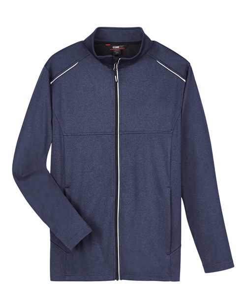Men's Techno Lite Three-Layer Knit Tech-Shell - Classic Navy Heather Front