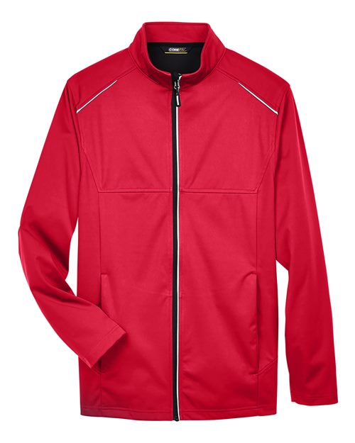 Men's Techno Lite Three-Layer Knit Tech-Shell - Classic Red Front
