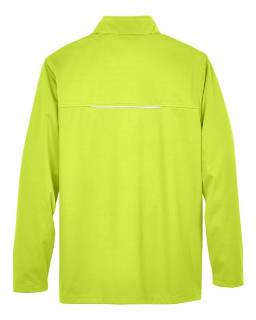 Men's Techno Lite Three-Layer Knit Tech-Shell - Safety Yellow Back