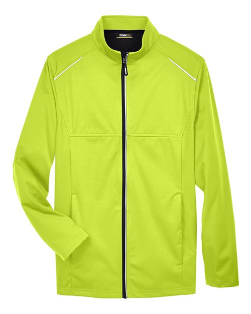 Men's Techno Lite Three-Layer Knit Tech-Shell - Safety Yellow Front