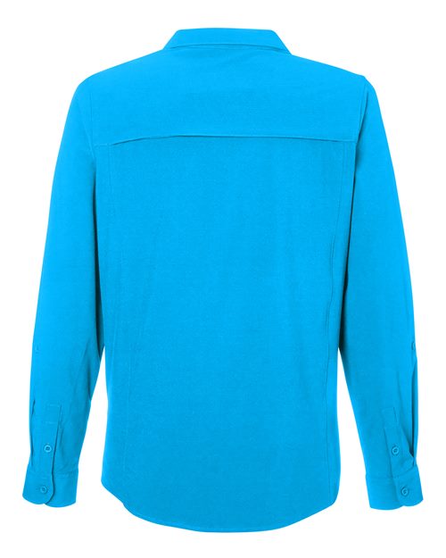 Women's Ultra UVP® Marina Shirt - Electric Blue Back