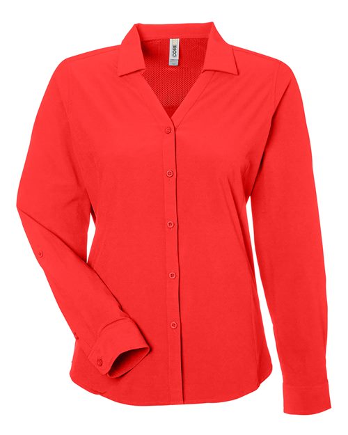 Women's Ultra UVP® Marina Shirt - Marina Red Front