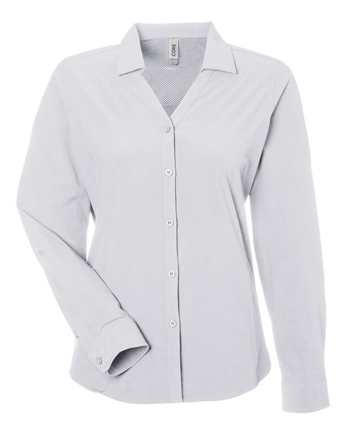 Women's Ultra UVP® Marina Shirt - Platinum Front