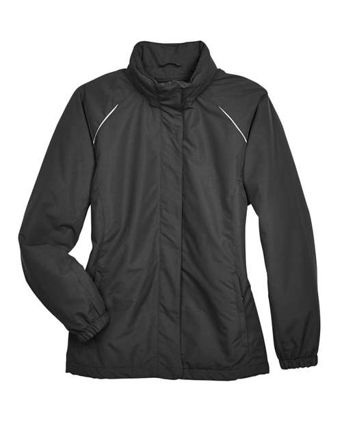 Women's Profile Fleece-Lined All-Season Jacket - Black Front
